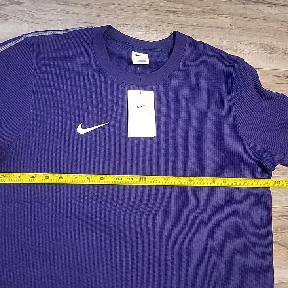 Nike Football‎ Coaches Waffle Knit Sweater Purple Men's Sz Large FJ9547-513 NEW